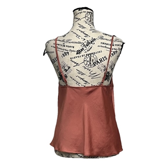 Vintage Victoria Secret Y2K Camisole Lace Trim Pink M Whimsy Cottage Core Retro - Picture 4 of 10